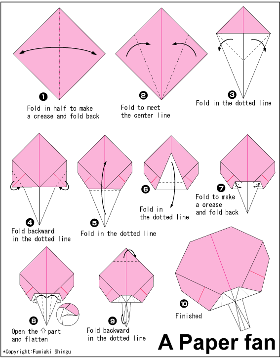 A Paper fan