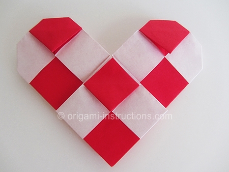 origami-checkered-heart