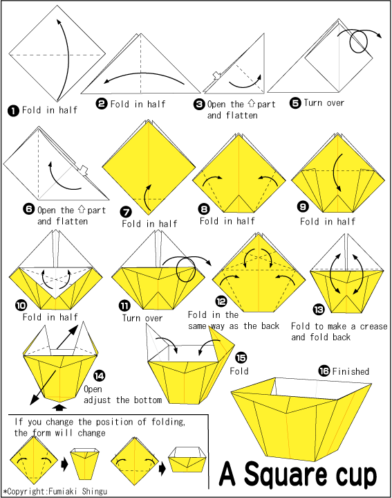 A Square-cup