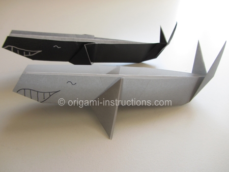 origami-whale